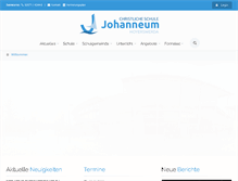 Tablet Screenshot of johanneum-hoy.de